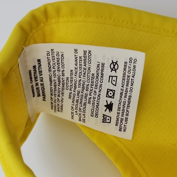 Rare Nike X OFF-WHITE NRG X Cross Bib Optic Yellow M - Picture 6 of 9